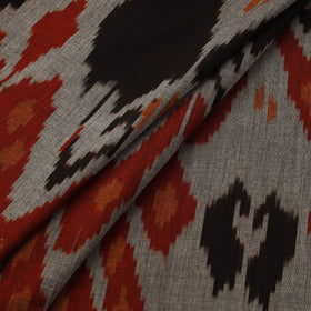Cotton central asian pochampally ikat fabric 06