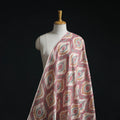 Cotton central asian pochampally ikat fabric 08