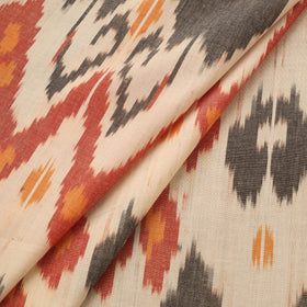 Cotton central asian pochampally ikat fabric 11