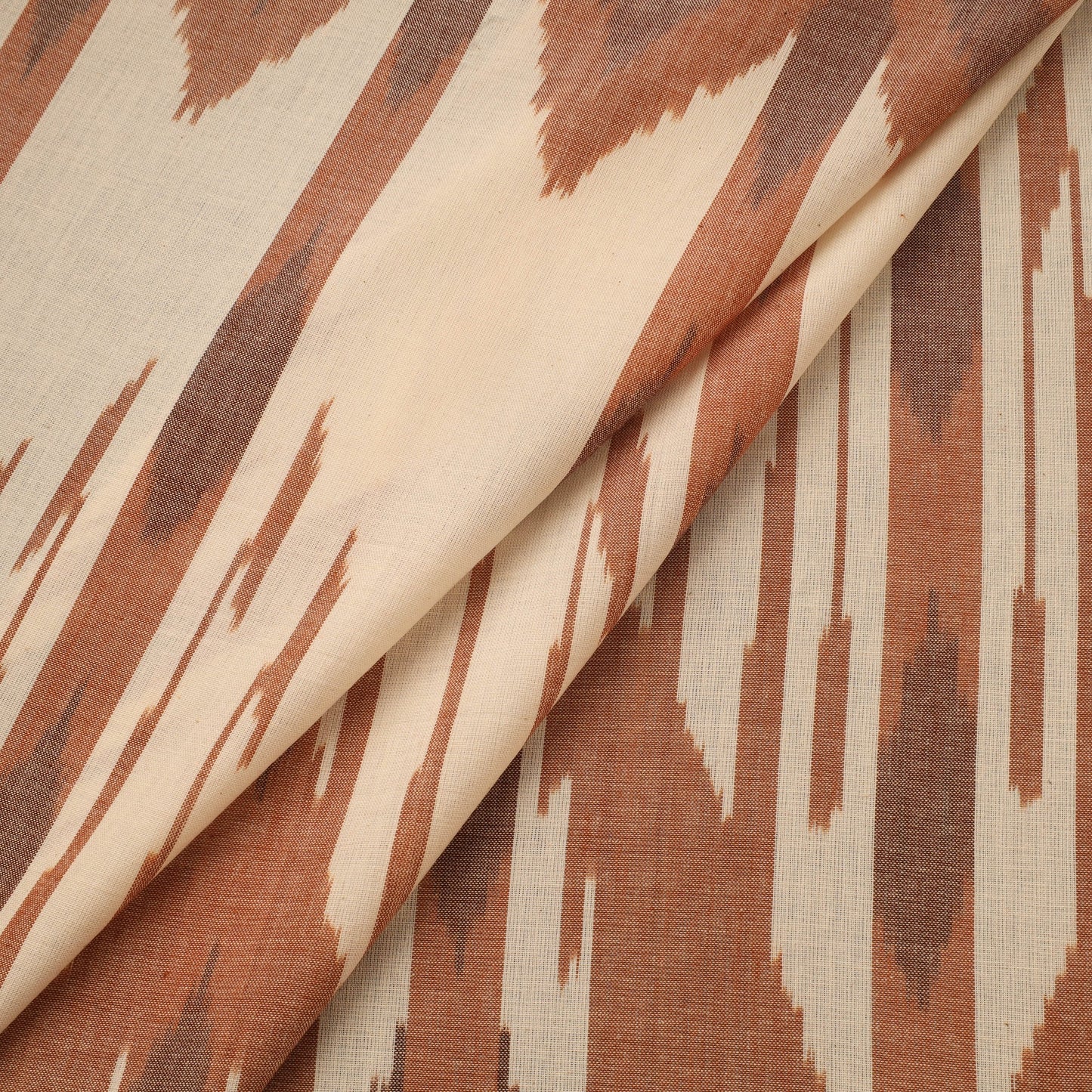 Cotton central asian pochampally ikat fabric 12