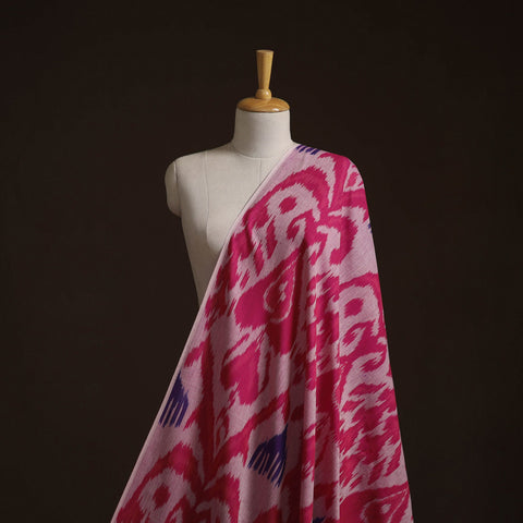 Cotton central asian pochampally ikat fabric 13