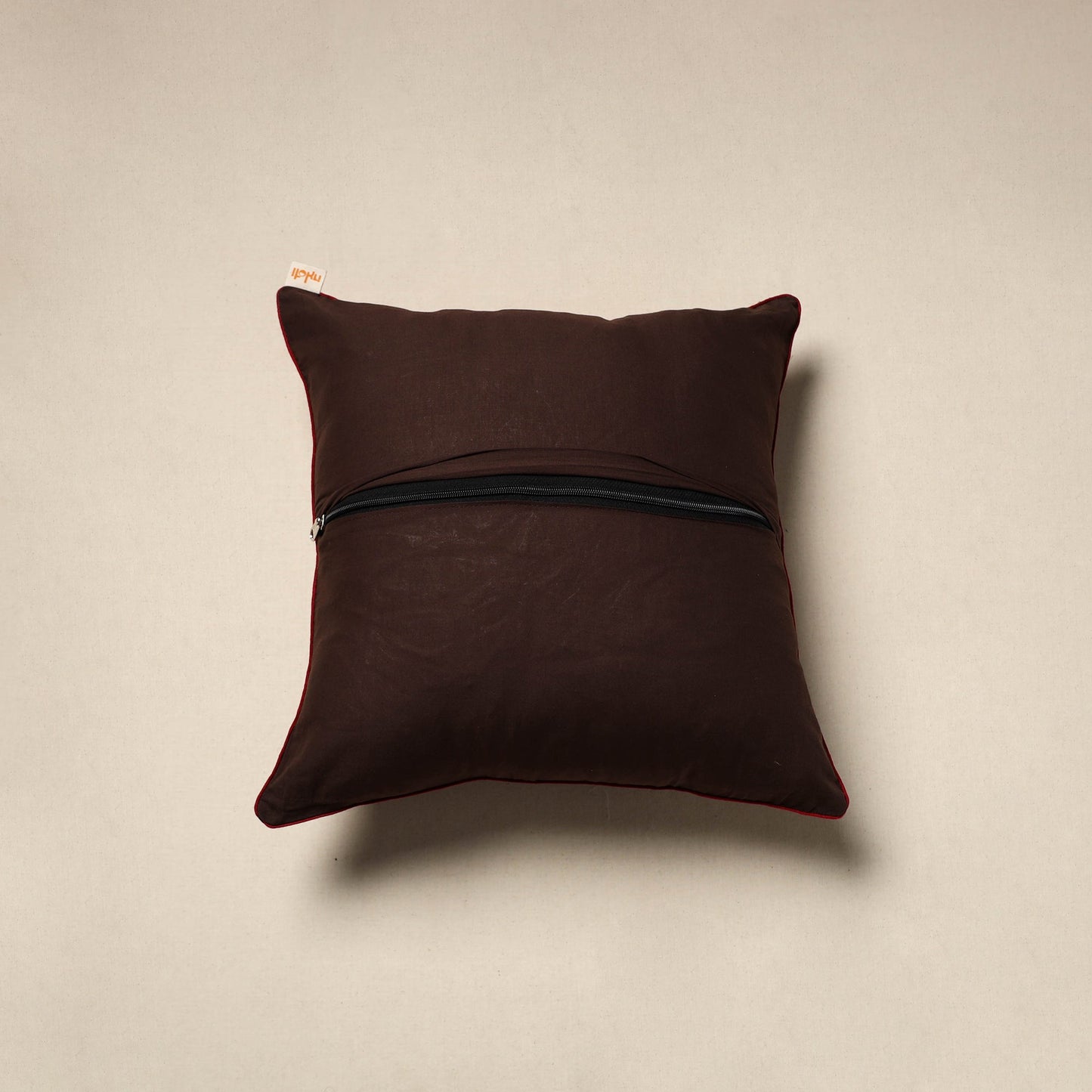 Cotton cushion cover 65 - handcrafted