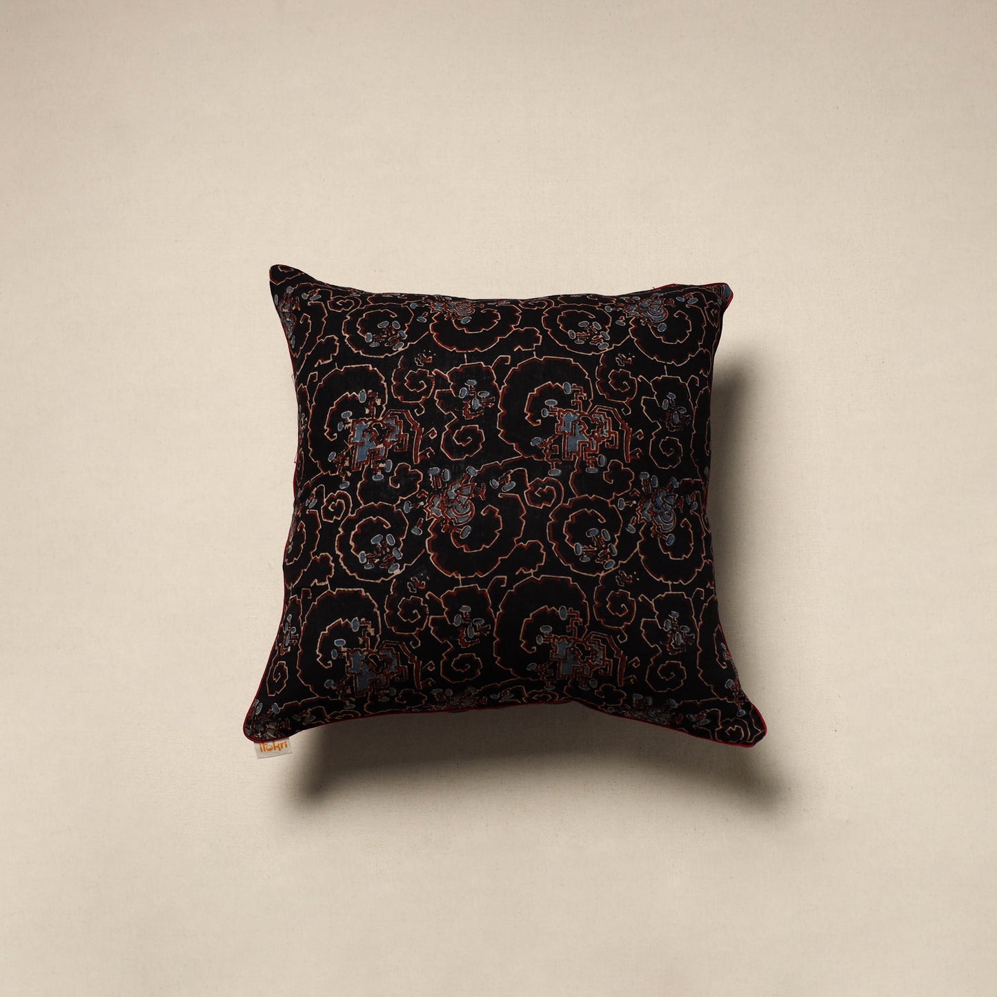 Cotton cushion cover 73 - handcrafted