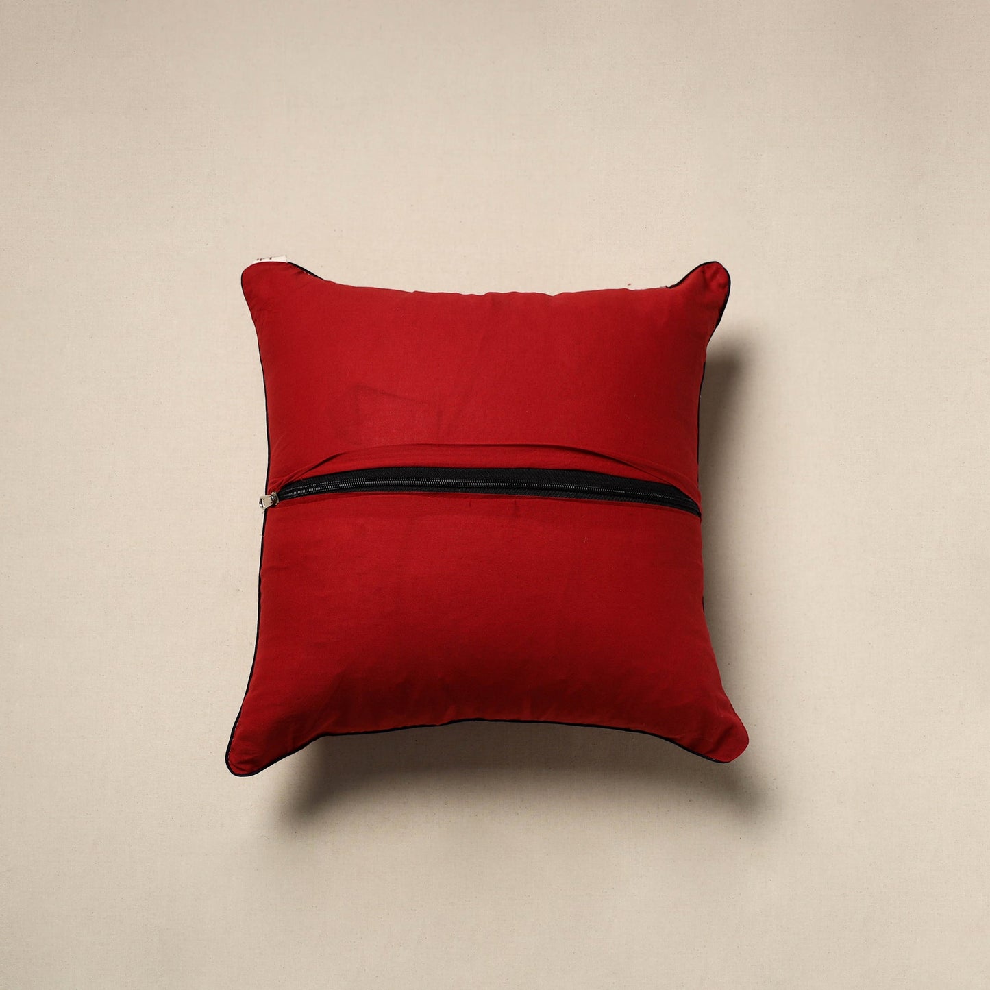 Cotton cushion cover 74 - handcrafted