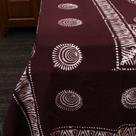 Cotton double hand batik bed sheet set 21 - handcrafted