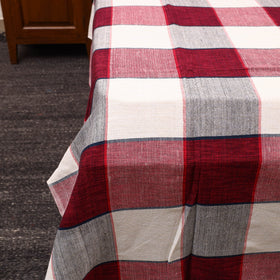 Cotton double handloom bed cover (98 x 90 in) 41