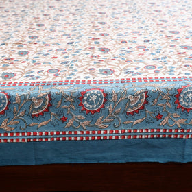 Cotton double sanganeri bed sheet set (108 x 90 in) 01