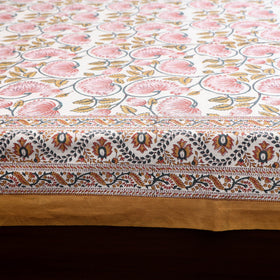 Cotton double sanganeri bed sheet set (108 x 90 in) 03