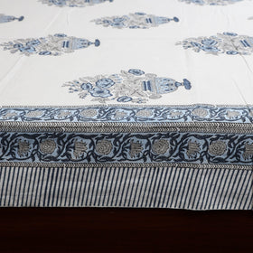 Cotton double sanganeri bed sheet set (108 x 90 in) 08