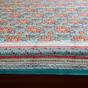 Cotton double sanganeri bed sheet set (108 x 90 in) 10