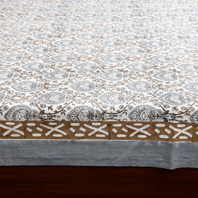 Cotton double sanganeri bed sheet set (108 x 90 in) 11