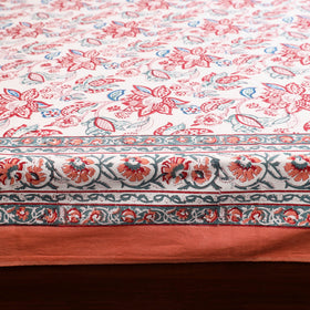 Cotton double sanganeri bed sheet set (108 x 90 in) 12