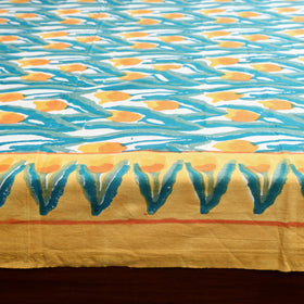 Cotton double sanganeri bed sheet set (108 x 90 in) 13