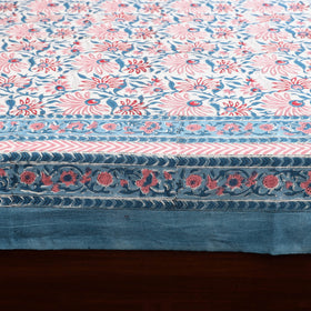 Cotton double sanganeri bed sheet set (108 x 90 in) 17