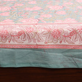 Cotton double sanganeri bed sheet set (108 x 90 in) 30