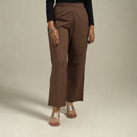Cotton elasticated plain palazzo 12 - s - handcrafted