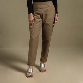 Cotton elasticated plain pant 30 - s - handcrafted