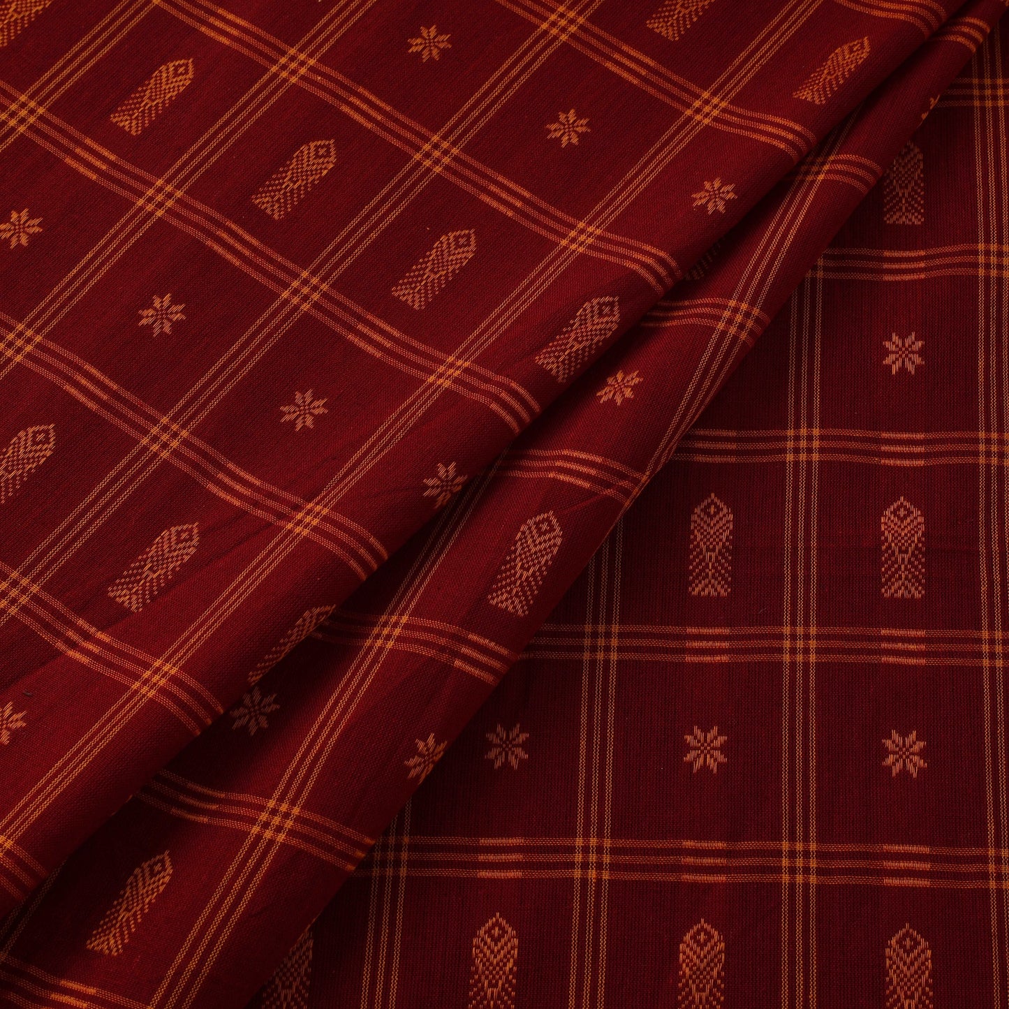 Cotton embroidery sambalpuri fabric 21 - handcrafted