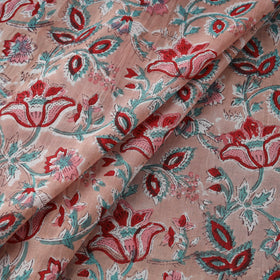 Cotton hand block sanganeri print fabric 05 - handcrafted