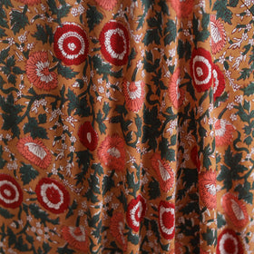 Cotton hand block sanganeri print fabric 07 - handcrafted