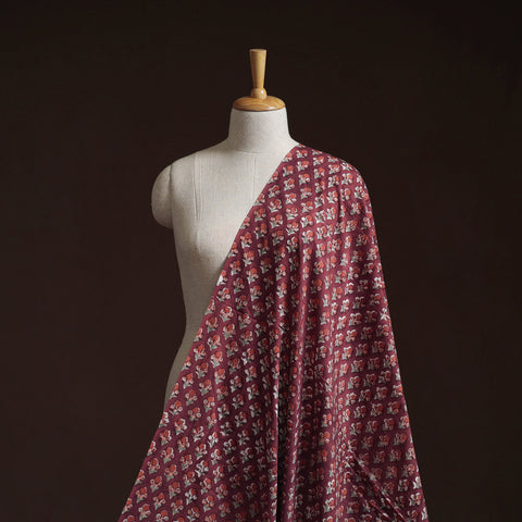 Cotton hand block sanganeri print fabric 08 - handcrafted