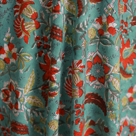 Cotton hand block sanganeri print fabric 09 - handcrafted