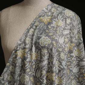Cotton hand block sanganeri print fabric 13 - handcrafted
