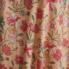 Cotton hand block sanganeri print fabric 23 - handcrafted