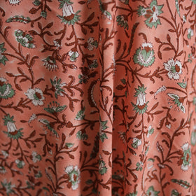 Cotton hand block sanganeri print fabric 34 - handcrafted