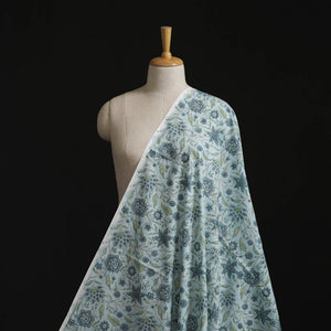 Cotton hand block sanganeri print fabric 41 - handcrafted