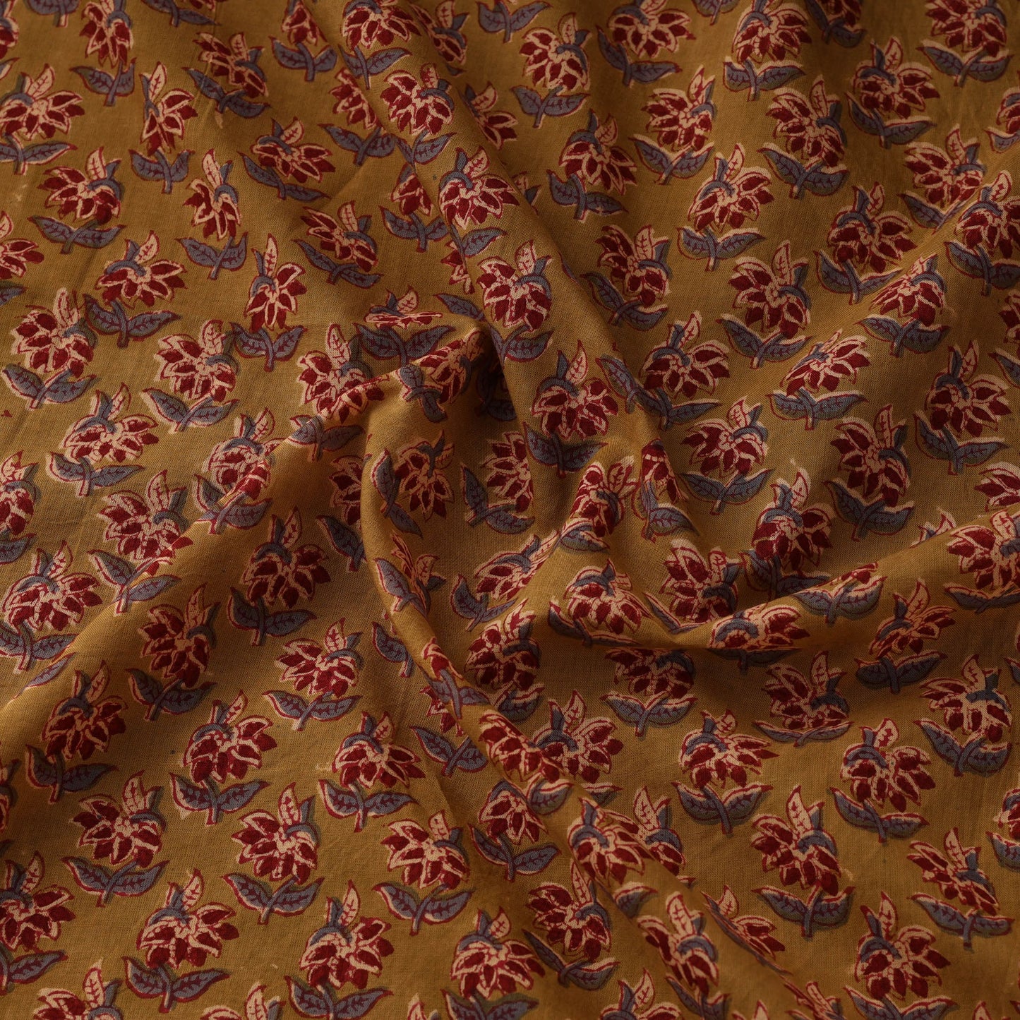 Cotton hand sanganeri fabric 10 - handcrafted