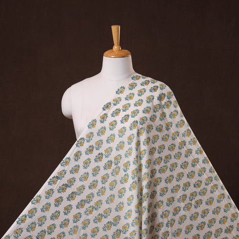 Cotton hand sanganeri fabric 15 - handcrafted