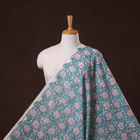 Cotton hand sanganeri fabric 19 - handcrafted