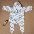  Cotton Handmade Baby Full Sleeves Long Romper/Sleepsuit 