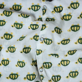  Cotton Handmade Baby Full Sleeves Long Romper/Sleepsuit 