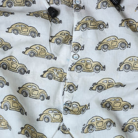  Cotton Handmade Baby Full Sleeves Long Romper/Sleepsuit 