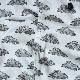  Cotton Handmade Baby Full Sleeves Long Romper/Sleepsuit 