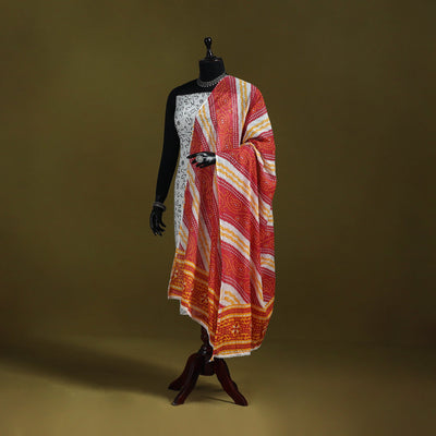 Cotton jaipur printed dupatta 02 - handcrafted