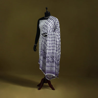 Cotton jaipur printed dupatta 03 - handcrafted