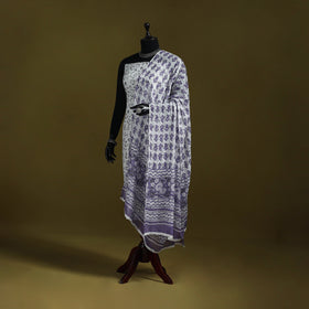 Cotton jaipur printed dupatta 03 - handcrafted