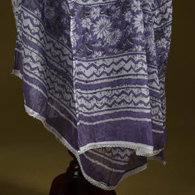 Cotton jaipur printed dupatta 03 - handcrafted