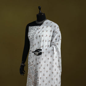 Cotton jaipur printed dupatta 06 - handcrafted