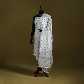 Cotton jaipur printed dupatta 06 - handcrafted