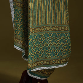 Cotton jaipur printed dupatta 08 - handcrafted