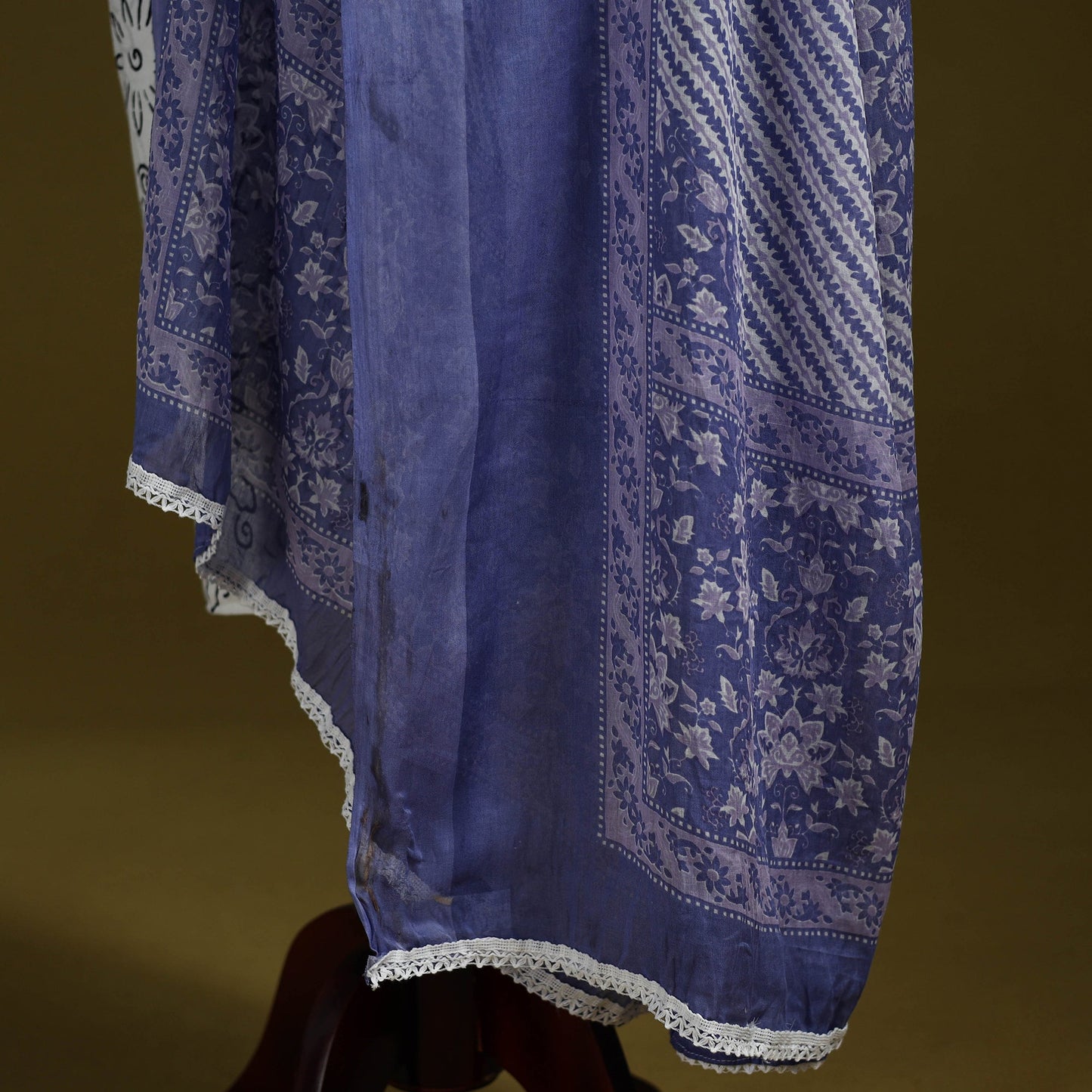 Cotton jaipur printed dupatta 102 - handcrafted