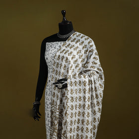 Cotton jaipur printed dupatta 103 - handcrafted