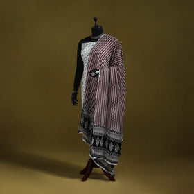 Cotton jaipur printed dupatta 104 - handcrafted