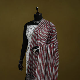 Cotton jaipur printed dupatta 104 - handcrafted