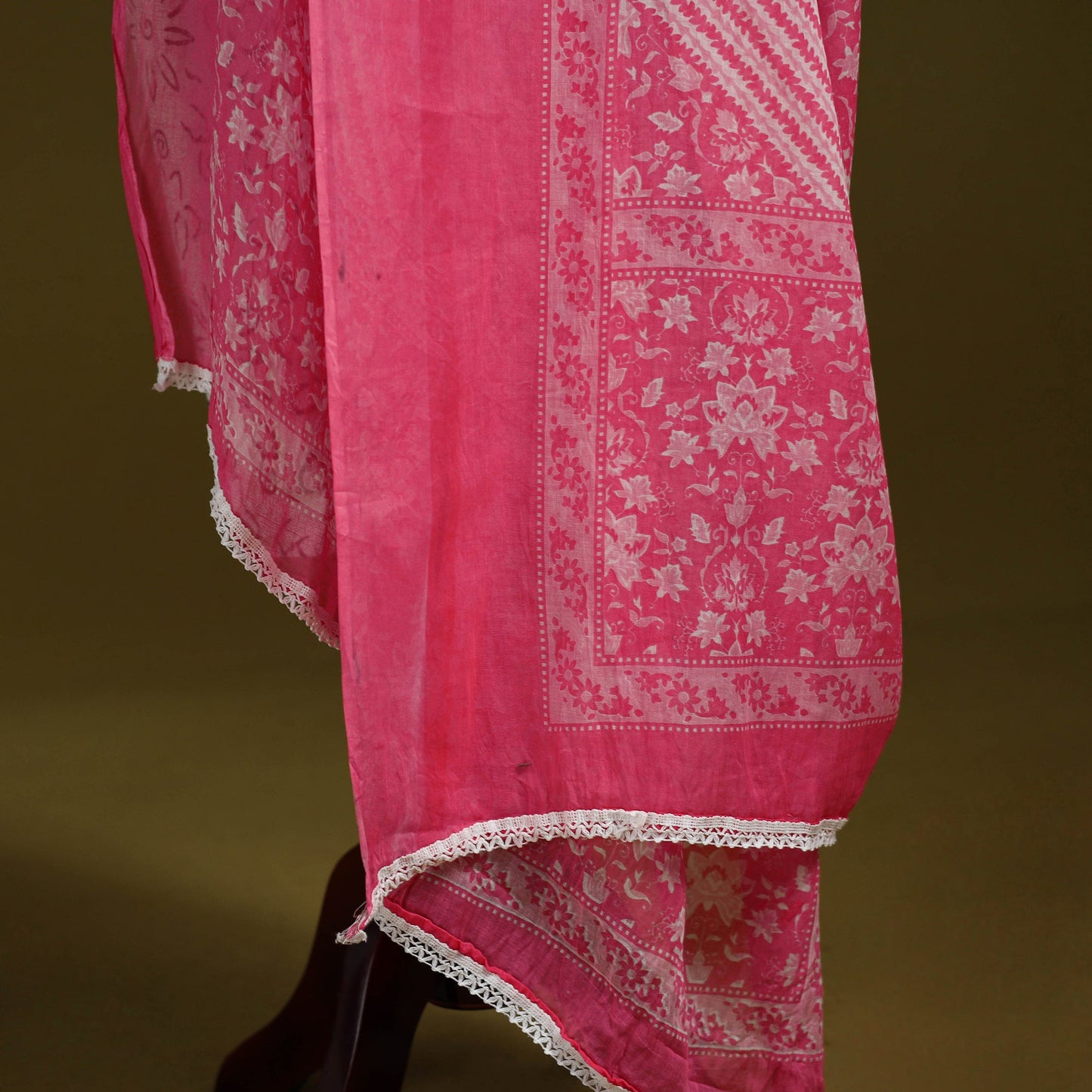 Cotton jaipur printed dupatta 109 - handcrafted