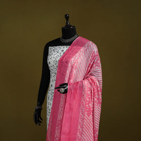 Cotton jaipur printed dupatta 109 - handcrafted